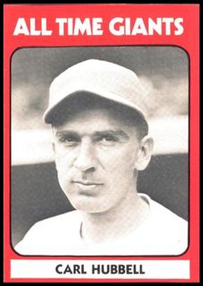 3 Carl Hubbell